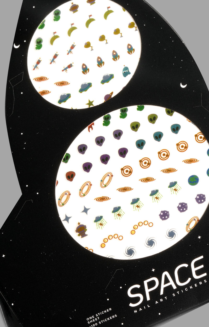 Space Nail Art Stickers