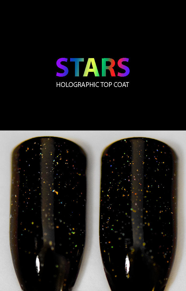 Stars - Holographic Top Coat