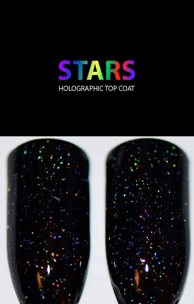 Stars - Holographic Top Coat