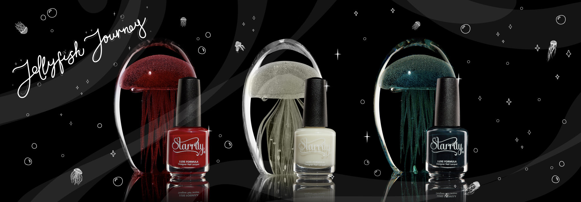 Starrily Nail Polish | Holographic - Glitter - Mood - Magnetic