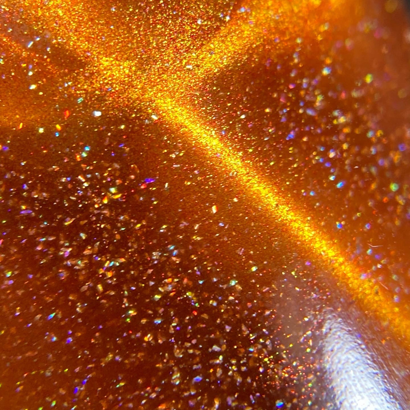 Jupiter Holographic Nail Polish by Starrily The