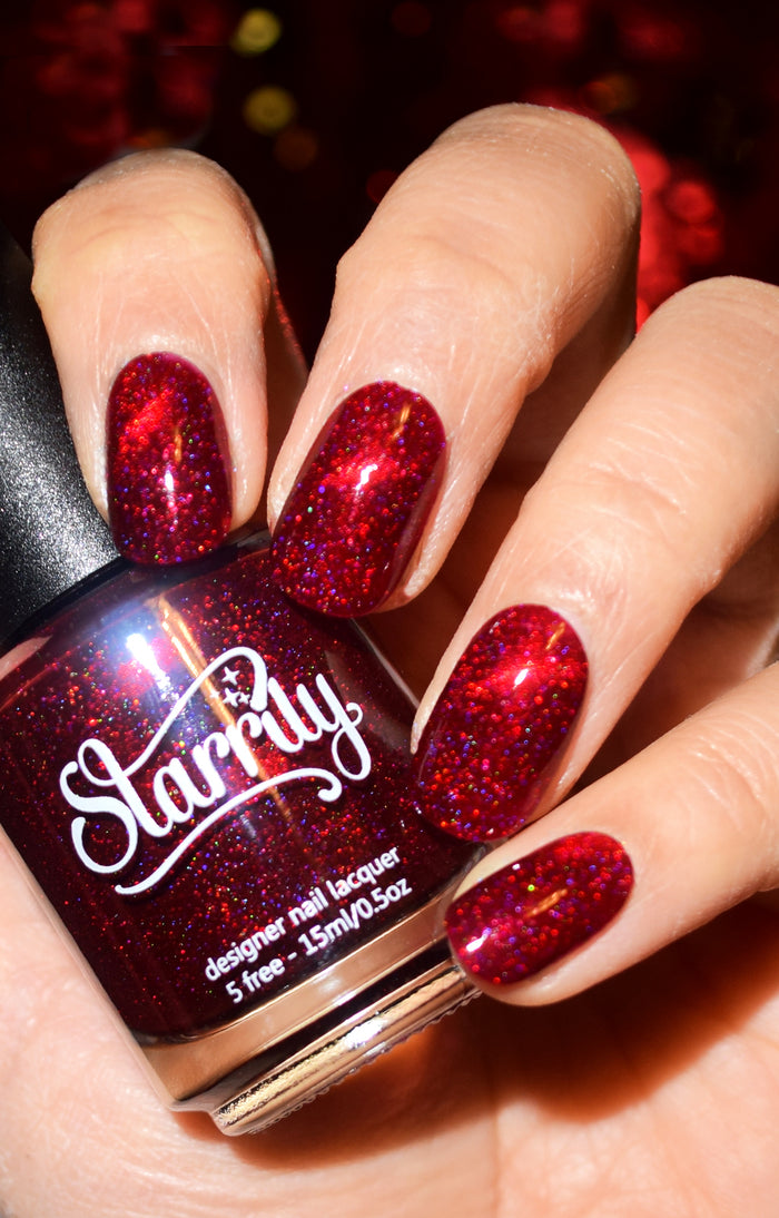Mars Holographic Nail Polish by Starrily The