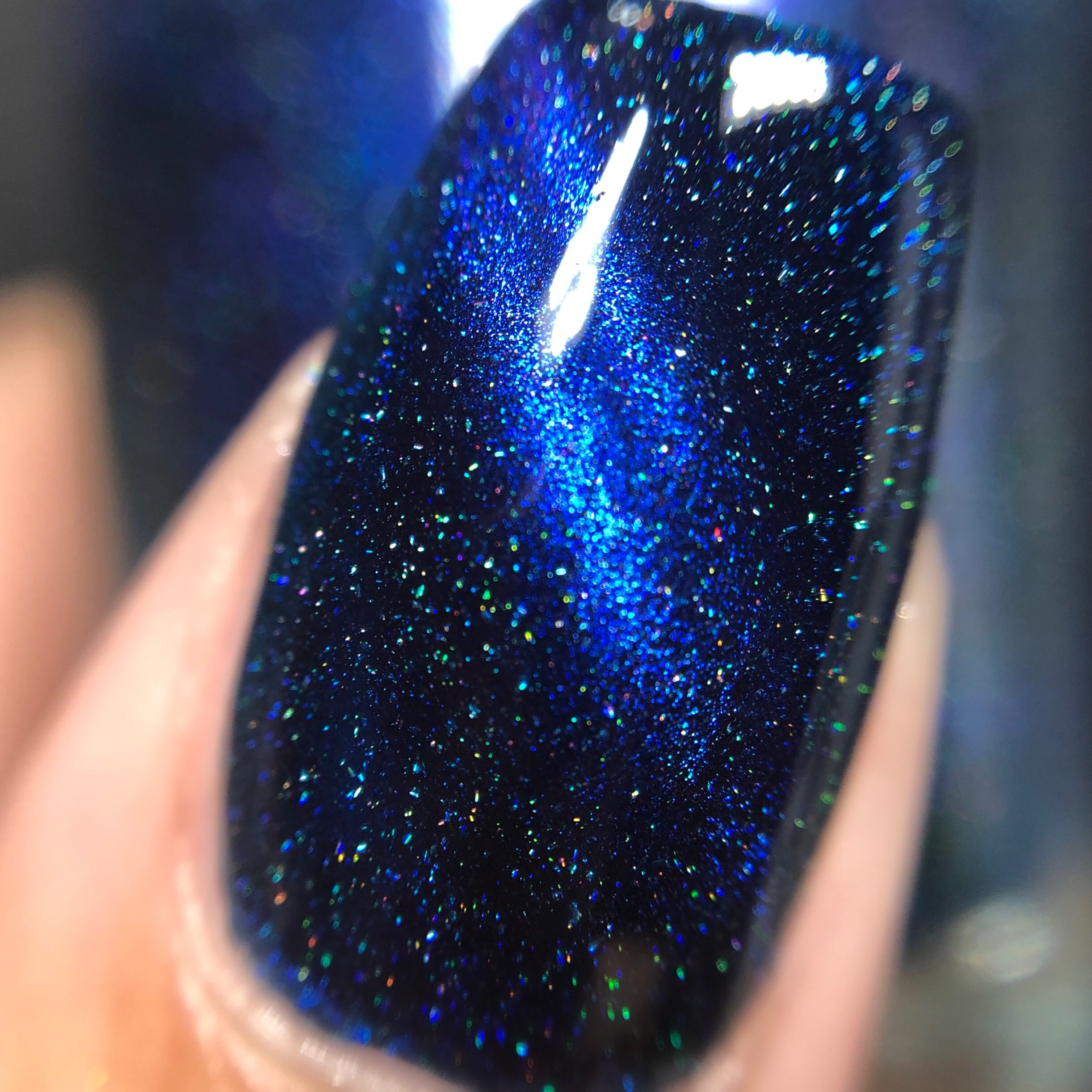 Neptune - Magnetic Holographic Nail Polish by Starrily - The