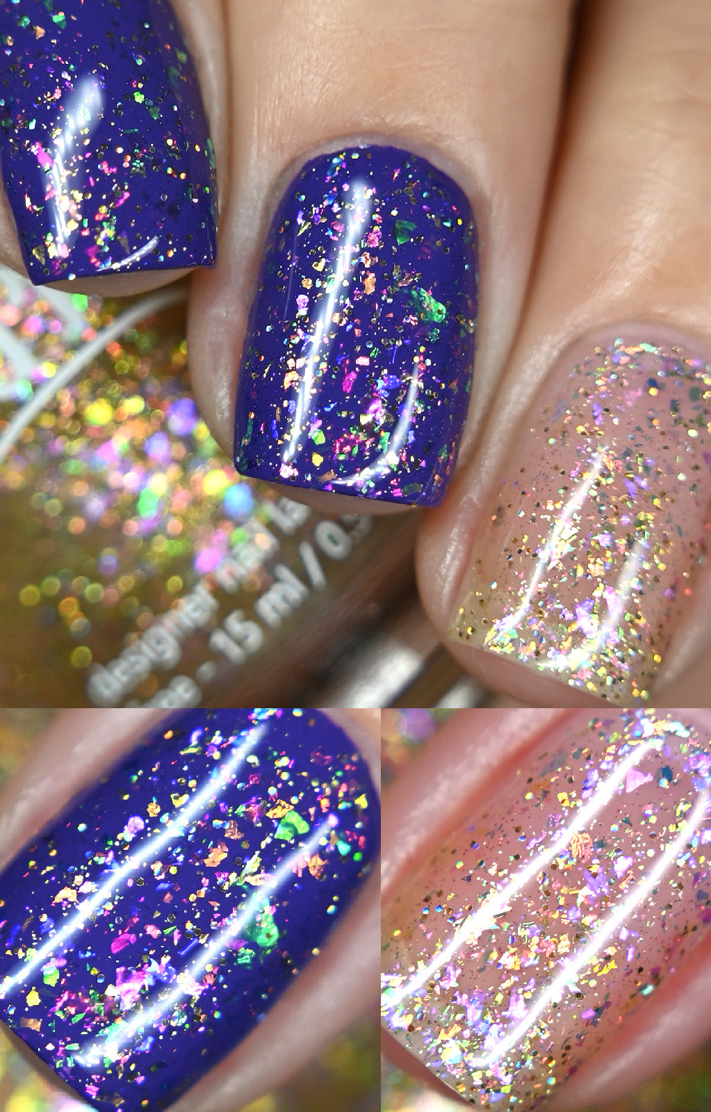 Gold Star Glitter – Purple Star Nail Supplies