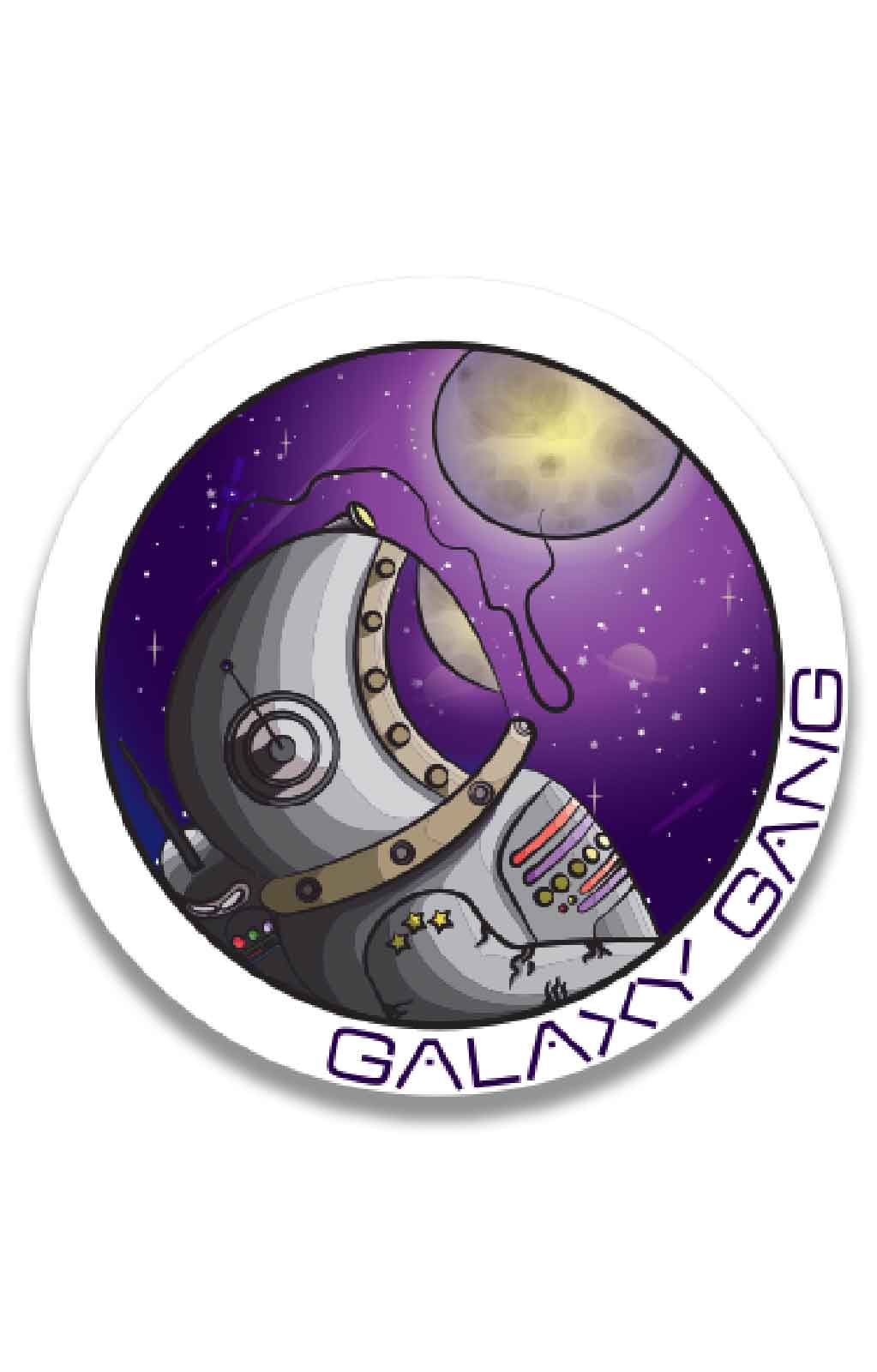 Galaxy Gang Astronaut Sticker